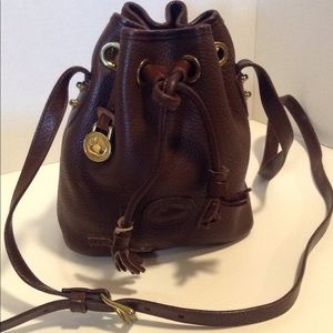 Dooney Bourke Mini Drawstring Bucket Bag Hatti